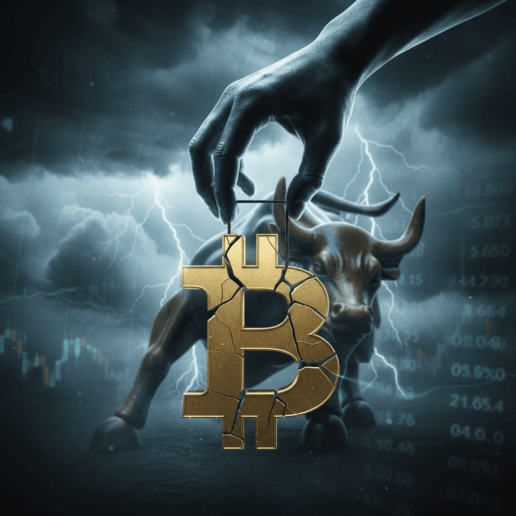 Shadow of the US Stock Market, Will Bitcoin's $77,000 Defense Line Collapse? A Warning from a Wall Street Macro Strategist!