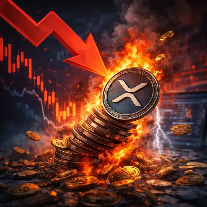 Dead Cross Appears on Weekly Chart! XRP Faces Collapse Below $1