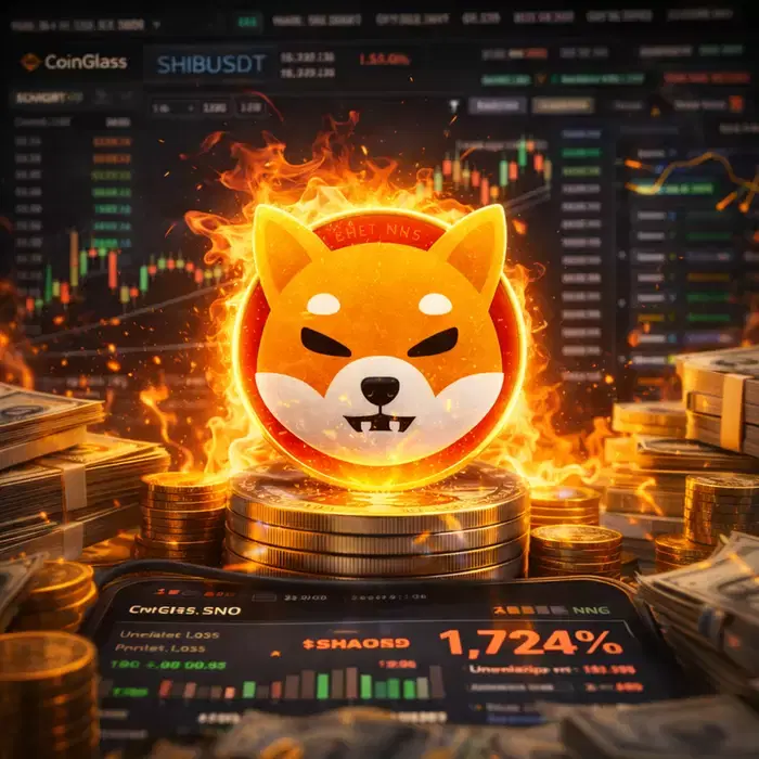 Shiba Inu's Open Interest Jumps 20%, Surpassing Bitcoin and XRP