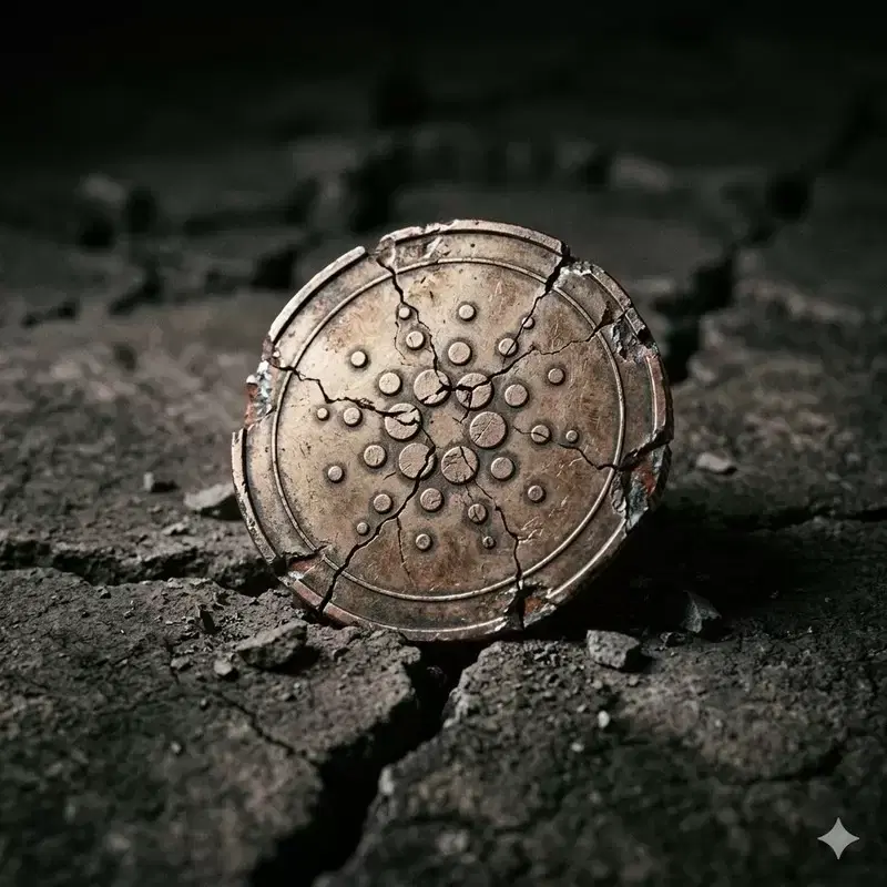 "Chart Collapsed"...Cardano Falls Below 200-Day Moving Average, Enters Risky Territory