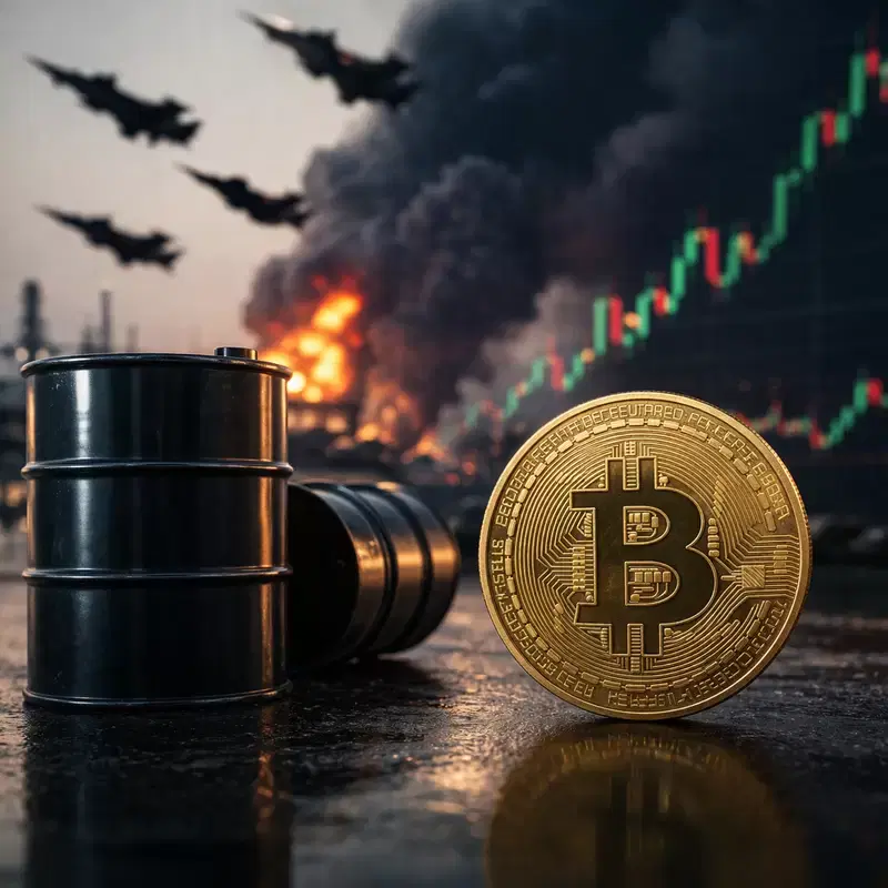 "Ceasefire Collapses in Two Days"...Oil Prices and Bitcoin Surge Simultaneously Amid Middle East Crisis