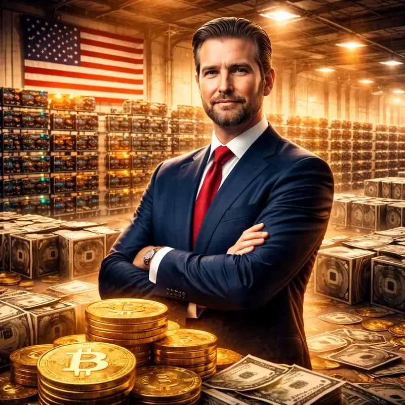 Eric Trump "Media Reports are Political Propaganda Ads"...Directly Refutes American Bitcoin Controversy