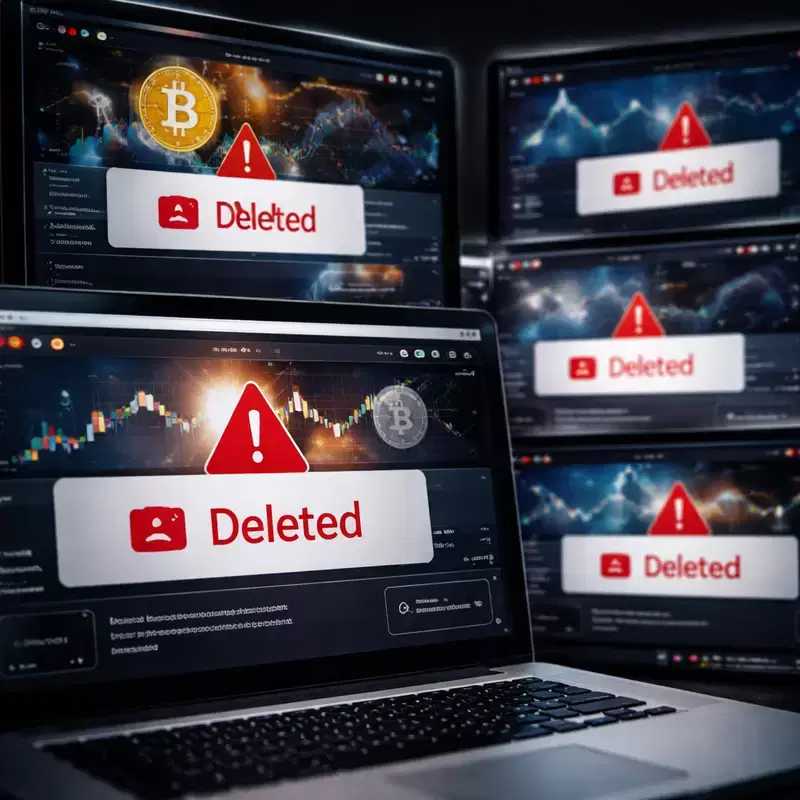 "Woke up and my channel disappeared"...YouTube, mass deletion of virtual asset-related content