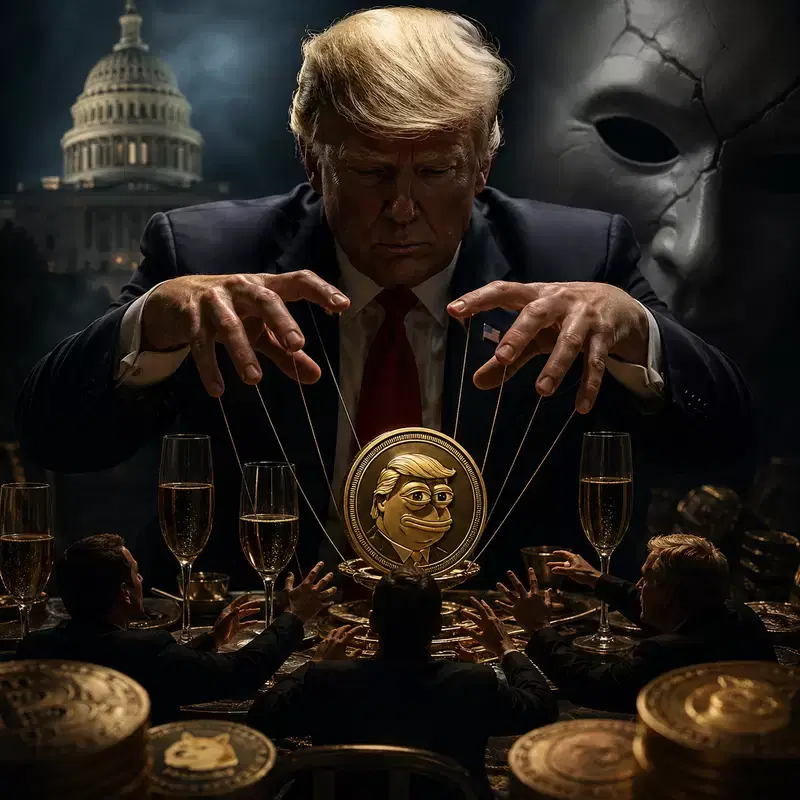 Trump Memecoin Plummets 95% After Being Misled by its Name Value...Distrust in Virtual Assets Intensifies After Dinner Event