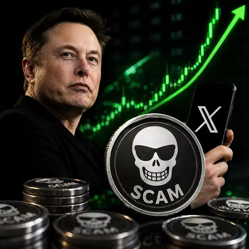 New Memecoin 'SCAM' Jumps 5% Despite Elon Musk's Fraud Warning