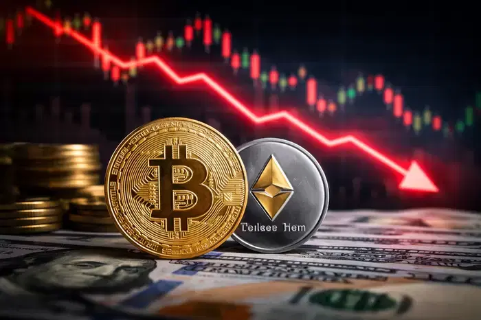 Why did the cryptocurrency market fall today?