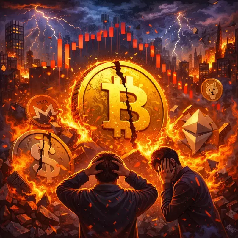 "My account is melting down"...What's the escape route for retail investors amidst a $500 million crypto liquidation bomb?