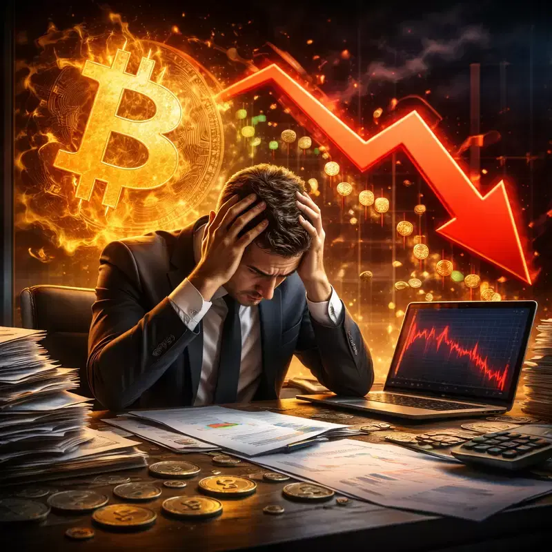 Benjamin Cowen: "Bitcoin faces greater crisis if stock market corrects"...Warning of sharp decline in second half