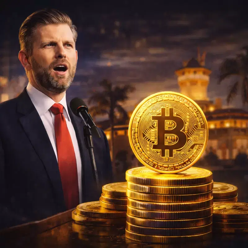 Eric Trump "U.S. crypto future cannot be stopped"
