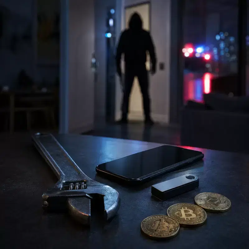 "Hunting for Crypto Rich Begins"...Kidnapping Fears Spread in France Amid 130 Projected Wrench Attacks