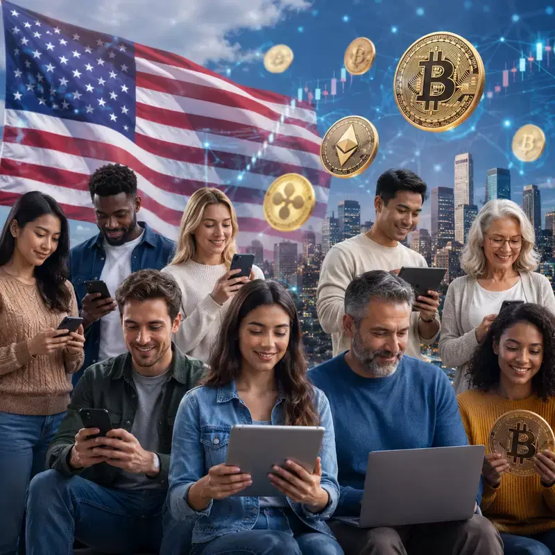 One in four U.S. adults holds cryptocurrency... "90% respond they will buy more next year"