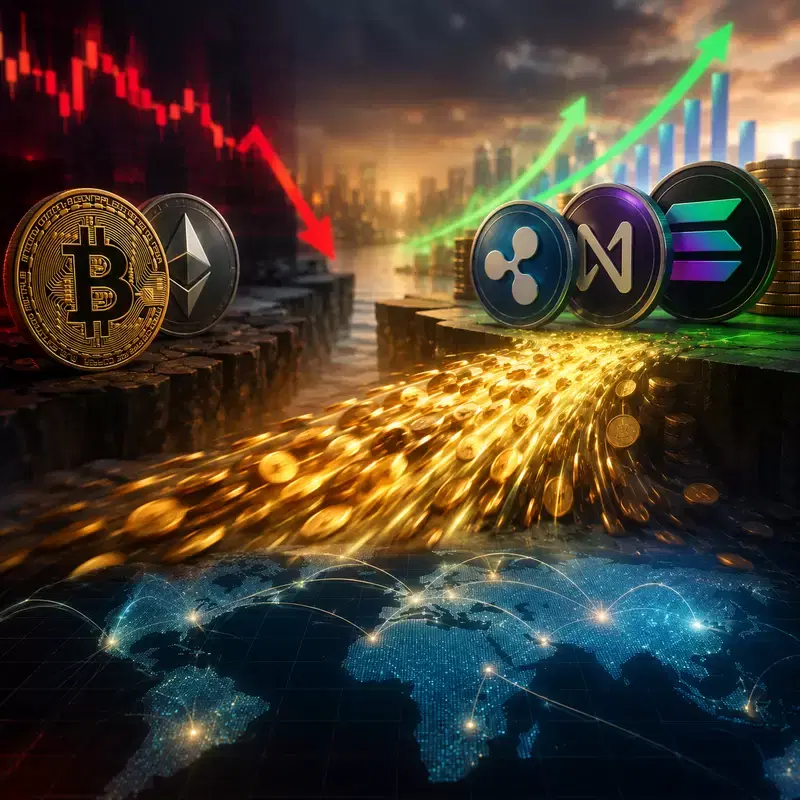 Institutions Abandon Bitcoin, Ethereum... 'Transfer' to XRP, NEAR