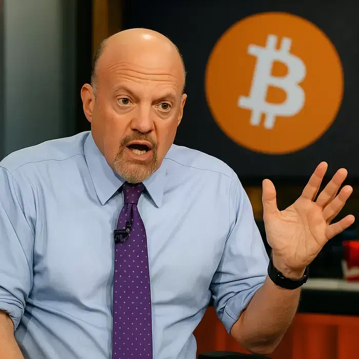 Jim Cramer "Sells all Bitcoin"... Reverses Stance Again on Quantum Computer Fear