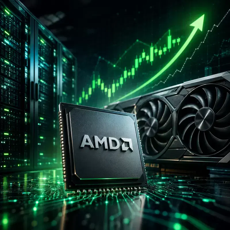 AMD, AI Data Center and PC Processors 'Sprint' Together... 48% Revenue Surge Expected