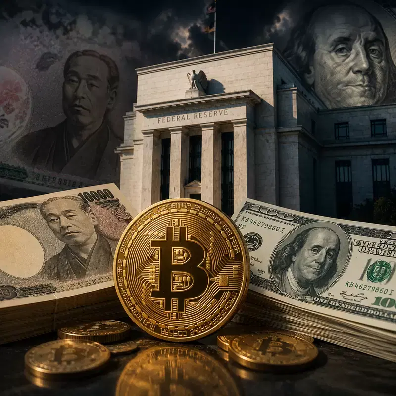 비트코인(BTC), 일본 '엔화 방어'에 강제 매도 공포 확산...연준 보고서가 생명줄?