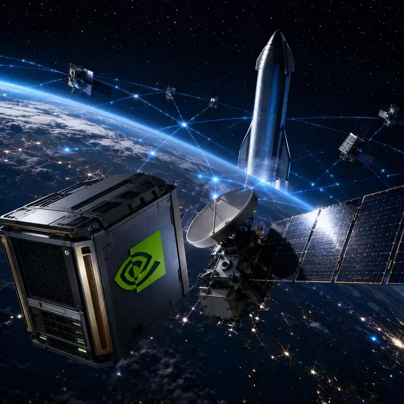 Nvidia (NVDA) and SpaceX (SPCX) Stock Soars on Space AI Data Center Alliance