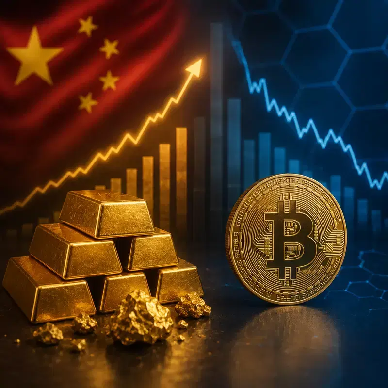 금값, 중국 매수에 4,300달러 돌파...비트코인(BTC)은 14% 후퇴