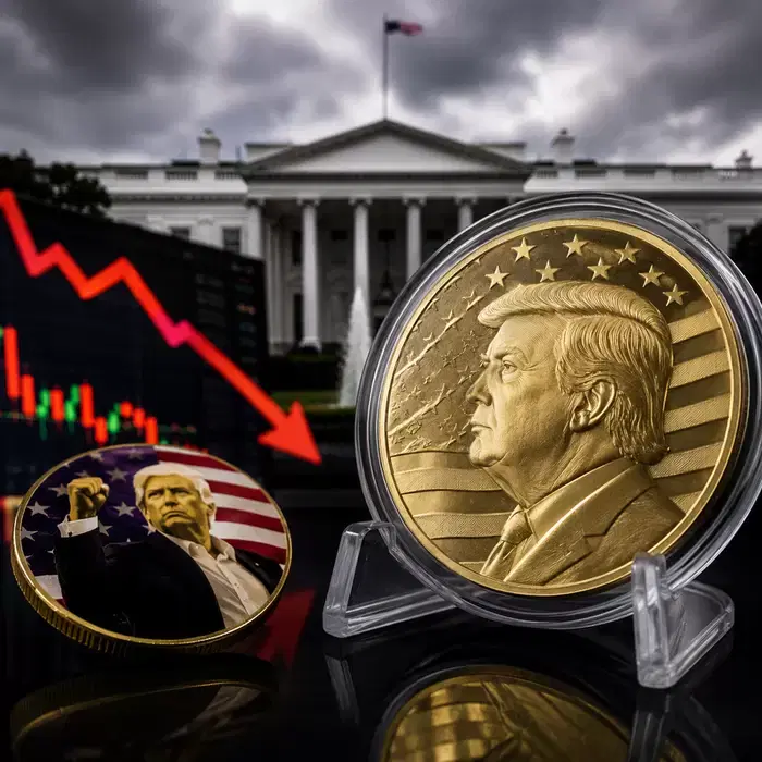 국채금리 5% 충격에 10% 급락... 트럼프 코인(TRUMP), 1.8달러까지 밀릴까