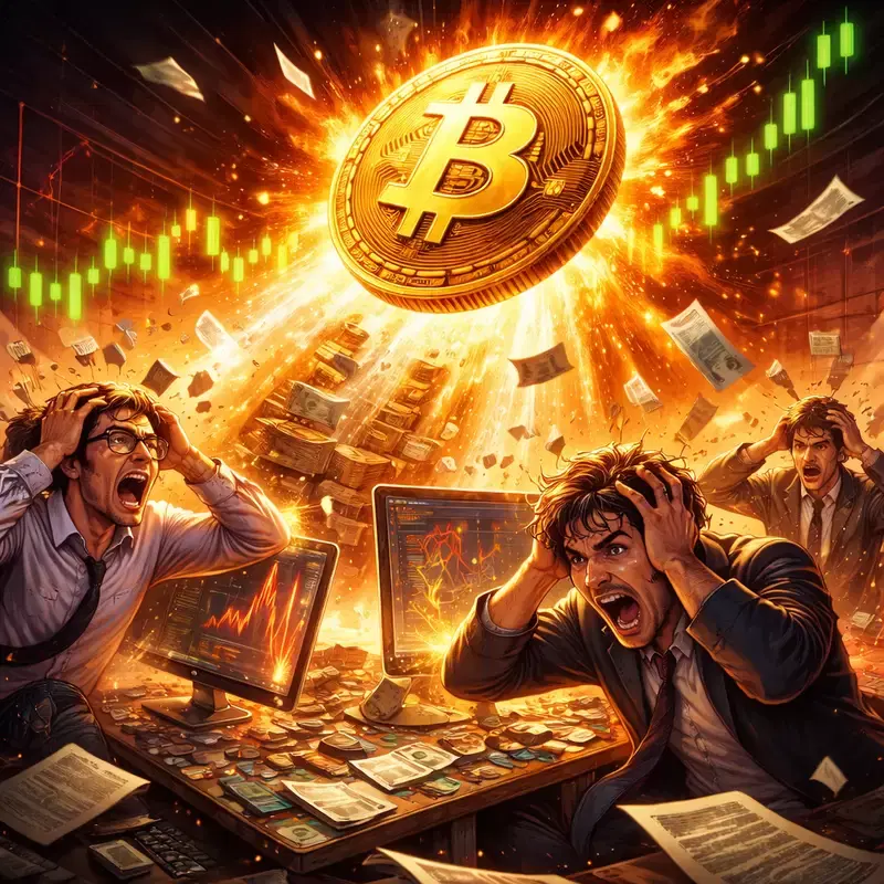 암호화폐, 하루 만에 7.5억 달러 '증발'...비트코인(BTC) 숏 스퀴즈 어디까지 가나?