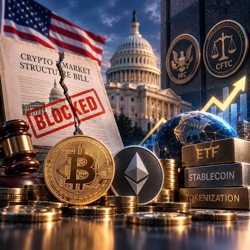 Clarity Act Stranded, Coinbase to Blame?...Scaramucci: 'No one worked harder than Armstrong'