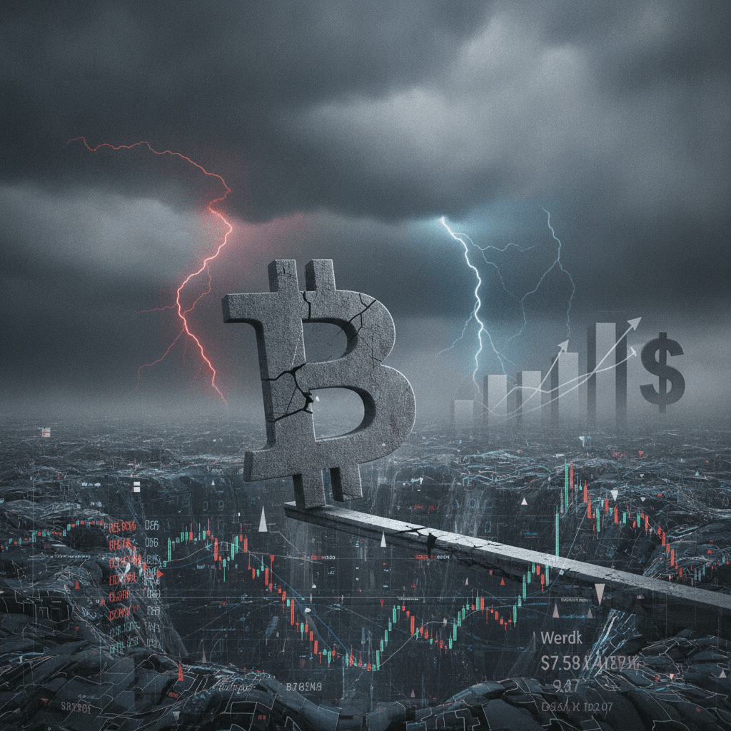 US Stock Market, 'Calm Before the Storm' Amid Rate Hike Fears... Bitcoin's $60,000 Support Level is Precarious!